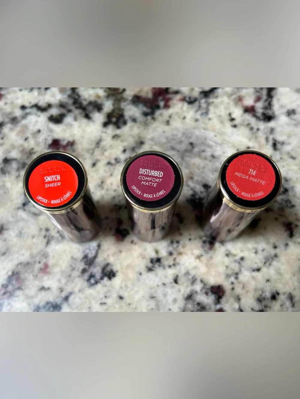 ✨New✨Urban Decay Trio Lipstick Set — Snitch, Disturbed, 714
